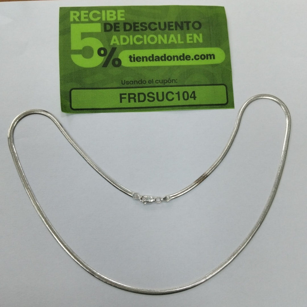 CADENA PLATA 10,00 GRMS (SEMINUEVO)