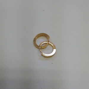 ARETES ARRACADAS CON CIRCONIAS 14K 1.2 GR (NUEVO)
