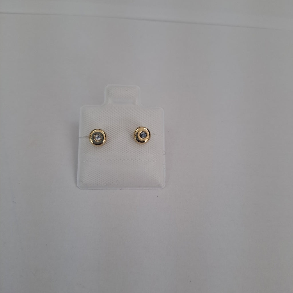 BROQUELES BROQUEL C CIRCONIA 14K 0.27 GR (NUEVO)