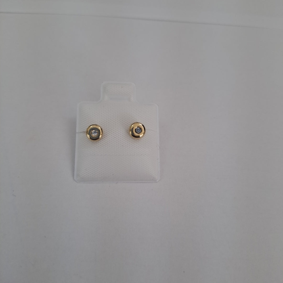 BROQUELES BROQUEL C CIRCONIA 14K 0.27 GR (NUEVO)