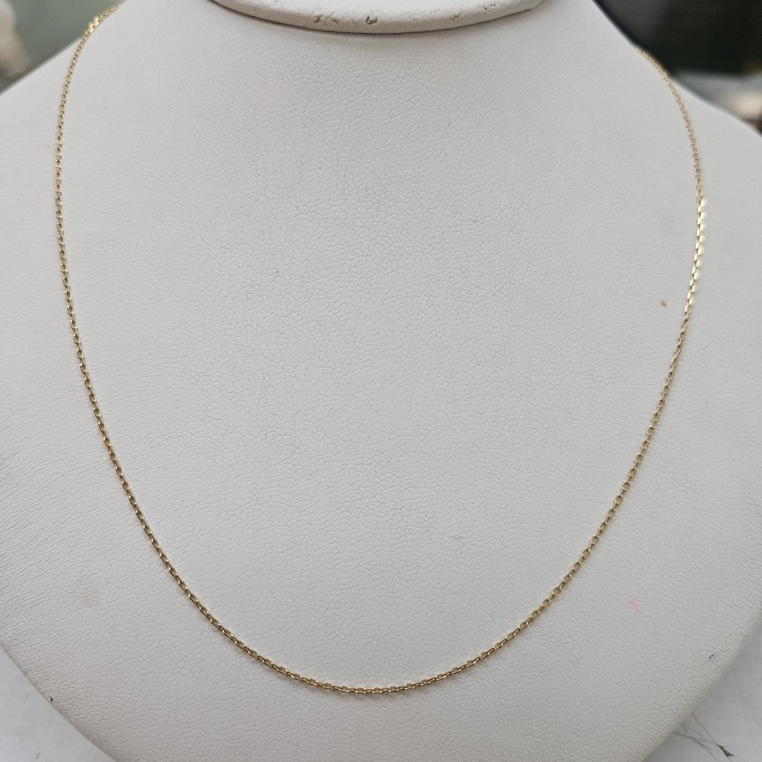 CADENA ORO 14 K 1.2 GRMS (SEMINUEVO)