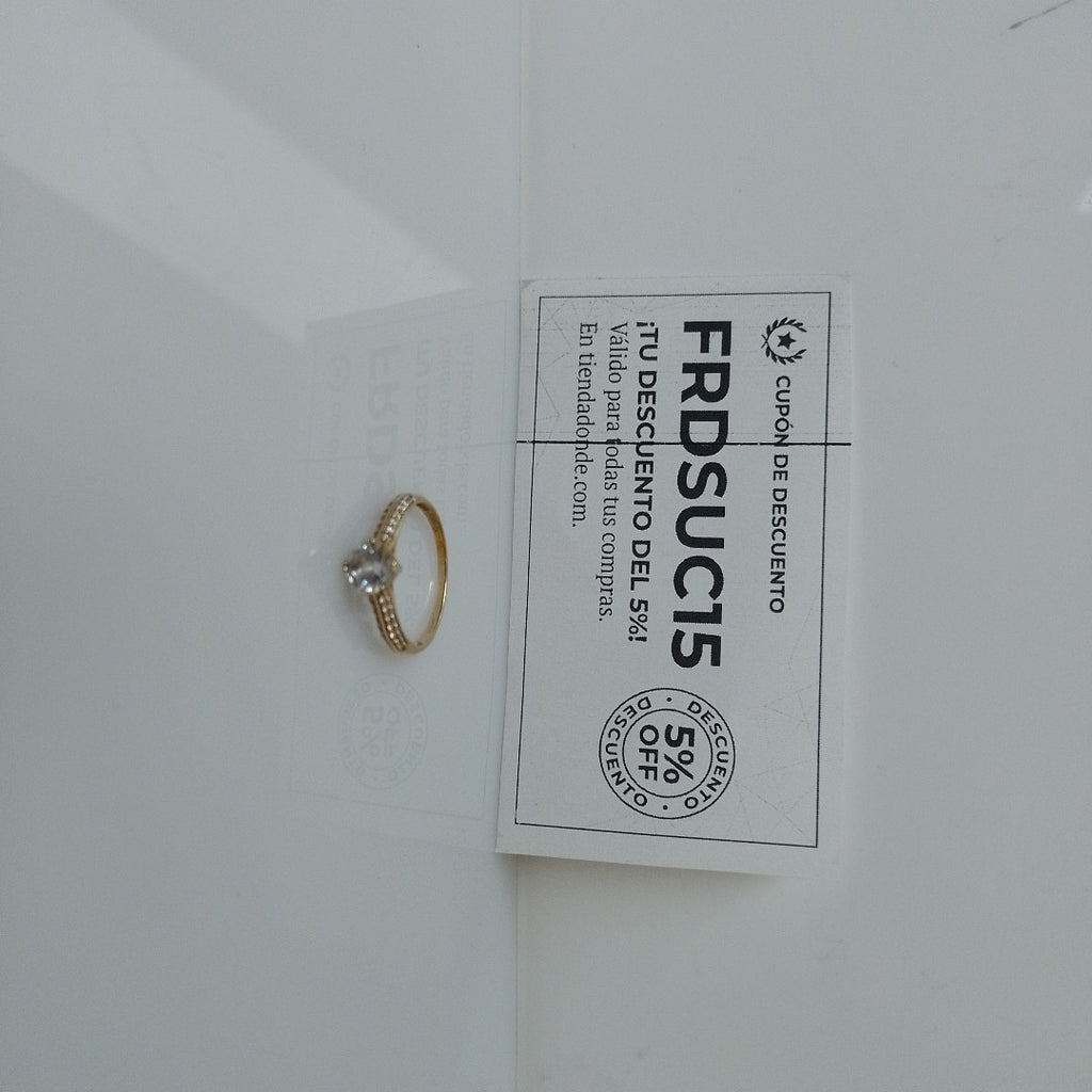 SOLITARIO ORO 14 K 2.1 GRMS (SEMINUEVO)