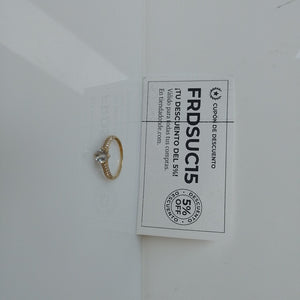 SOLITARIO ORO 14 K 2.1 GRMS (SEMINUEVO)
