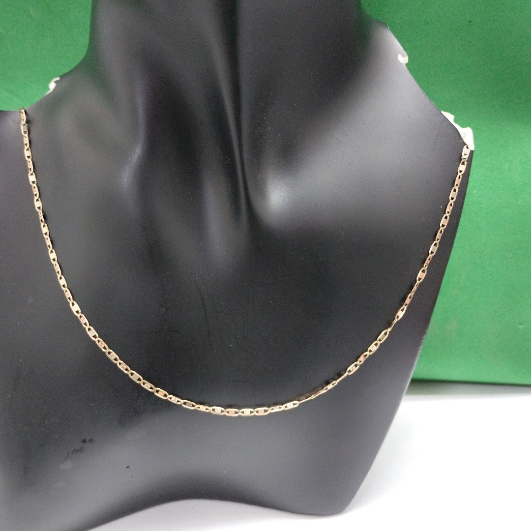 CADENA ORO COMBINADO 10 K 2,20 GRMS (SEMINUEVO)