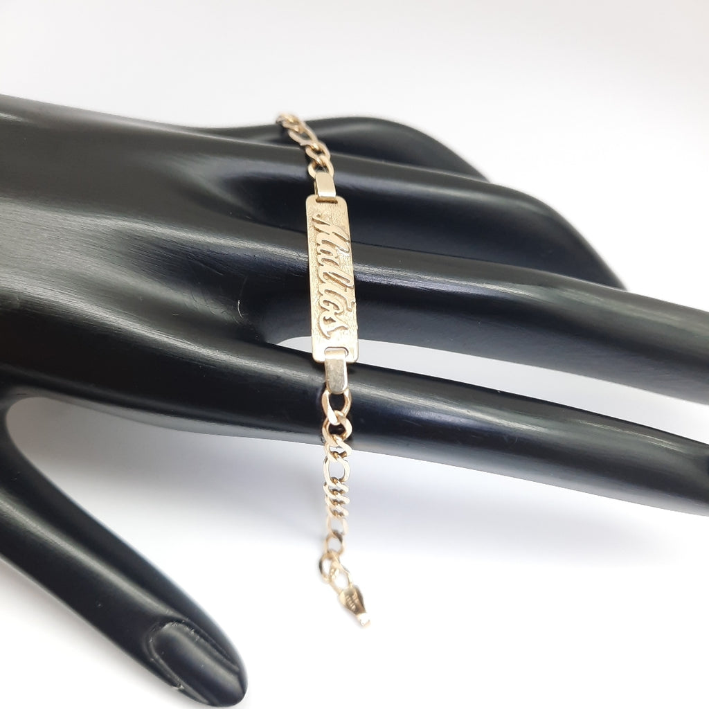 ESCLAVA ORO 14 K 3.4 GRMS (SEMINUEVO)