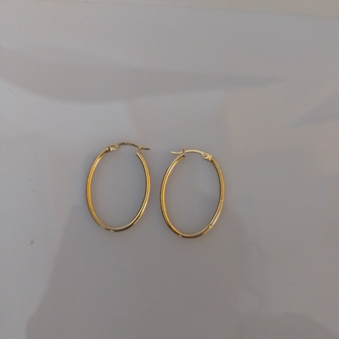 ARRACADAS PAR ORO 14 K 1.9 GRMS (SEMINUEVO)