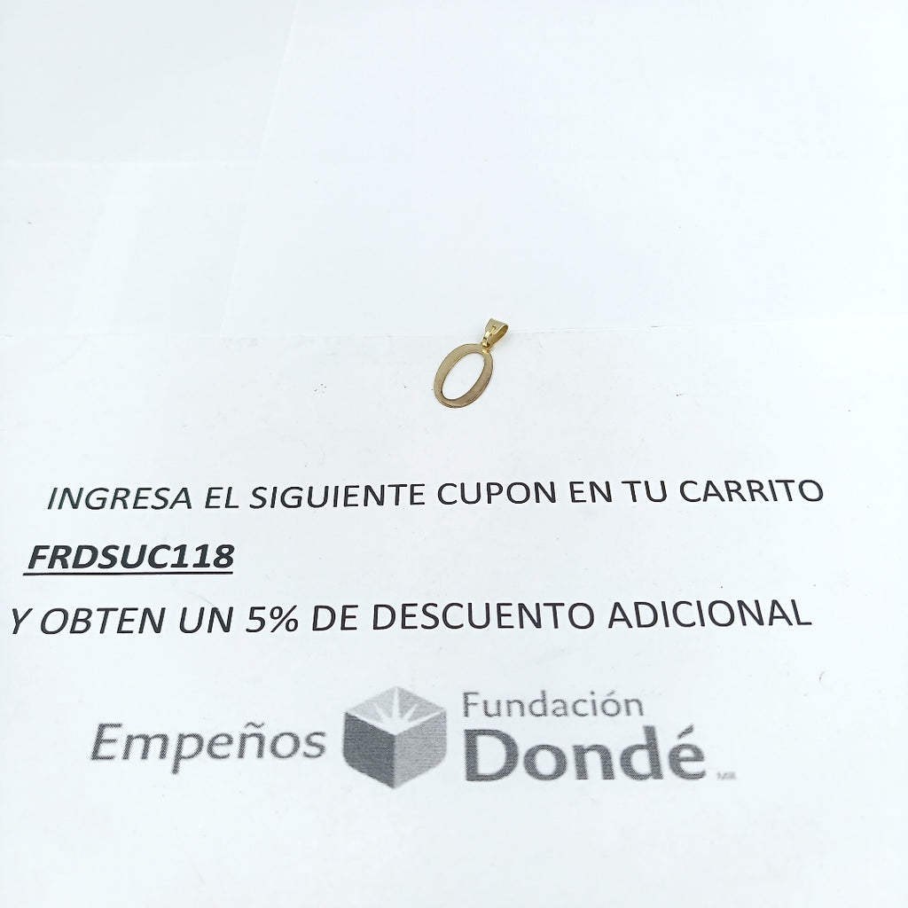 DIJE ORO 10 K 0.6 GRMS (SEMINUEVO)