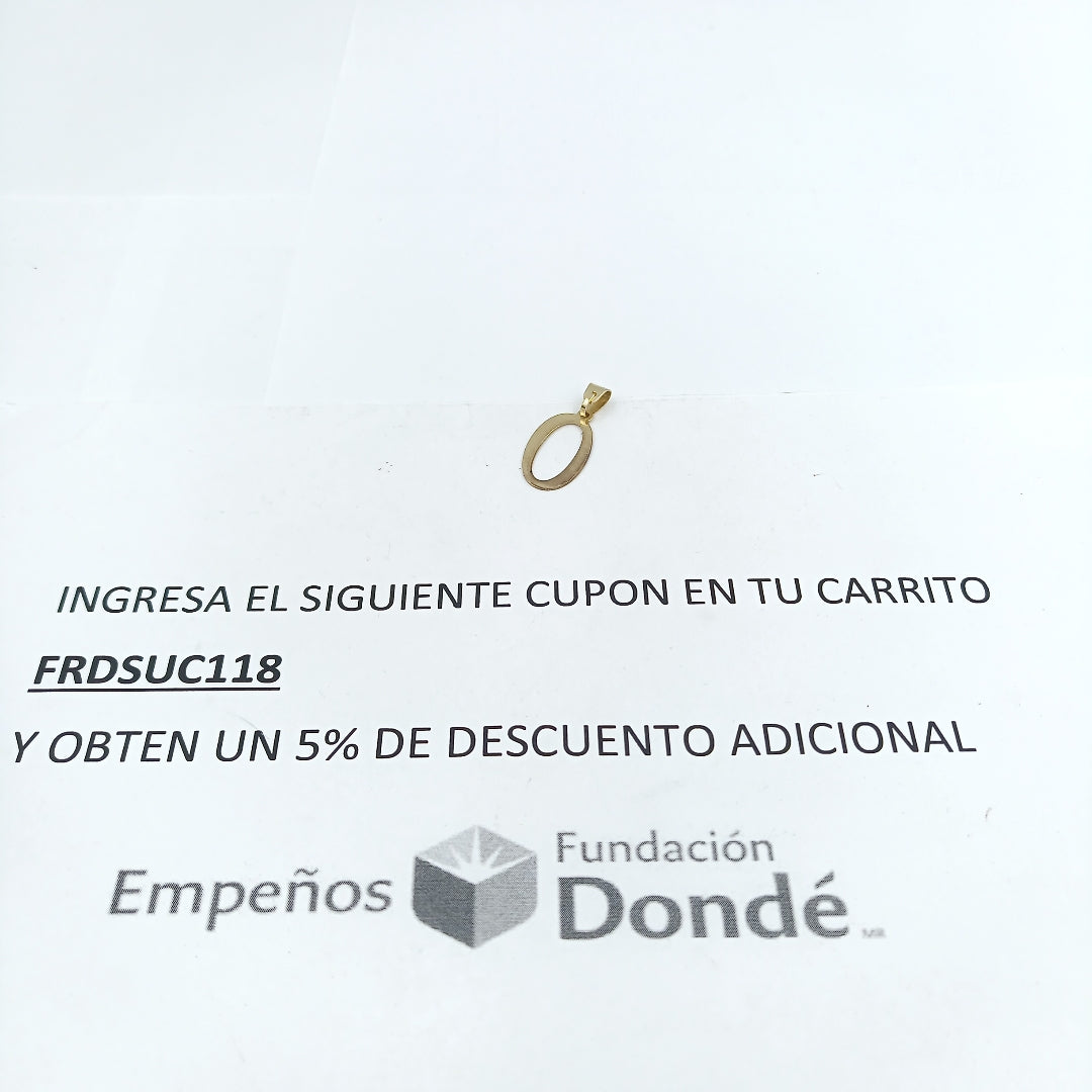 DIJE ORO 10 K 0.6 GRMS (SEMINUEVO)