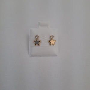 BROQUELES BROQUEL FIG ESTRELLA C CIRCONIA 14K 0.2603 GR (NUEVO)