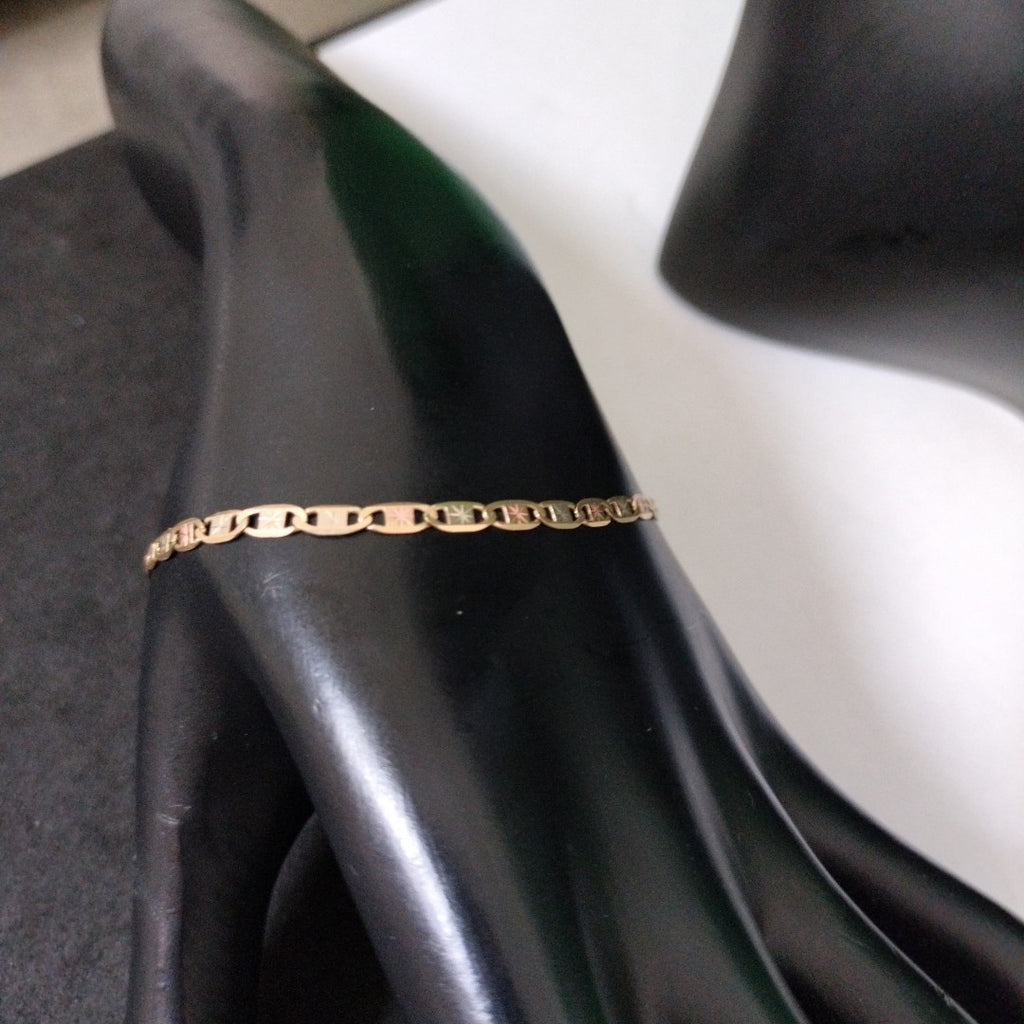 PULSERA ORO, ORO COMBINADO 10 K 2 GRMS (SEMINUEVO)