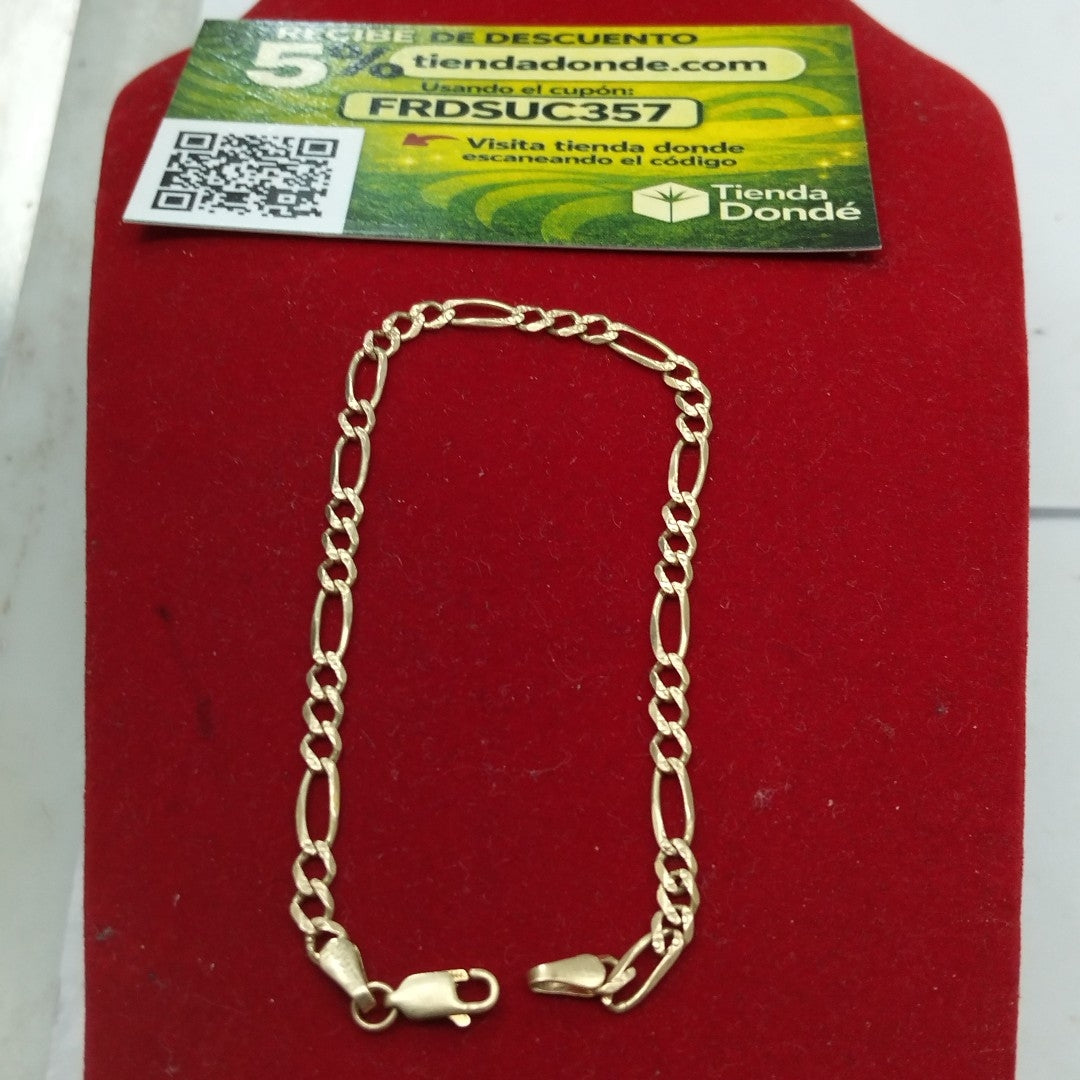 PULSERA ORO 14 K 3.9 GRMS (SEMINUEVO)