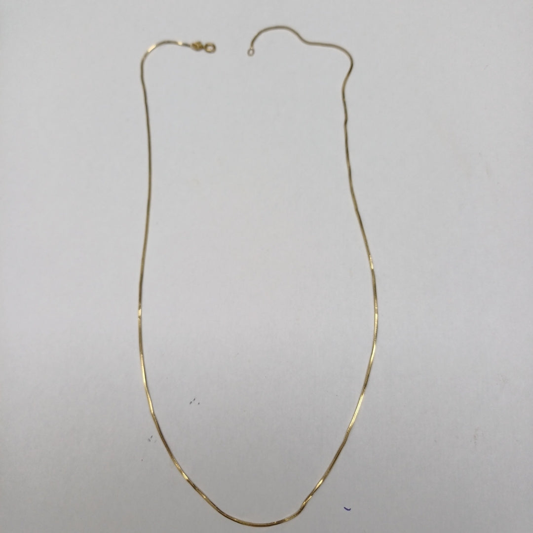 CADENA ORO 14 K 2.2 GRMS (SEMINUEVO)