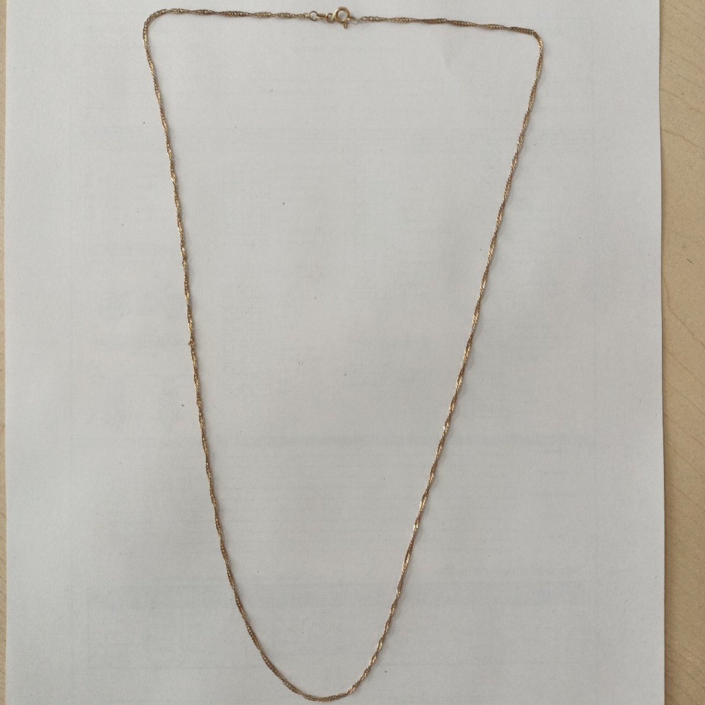 CADENA ORO 14 K 2.4 GRMS (SEMINUEVO)