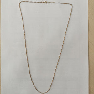 CADENA ORO 14 K 2.4 GRMS (SEMINUEVO)