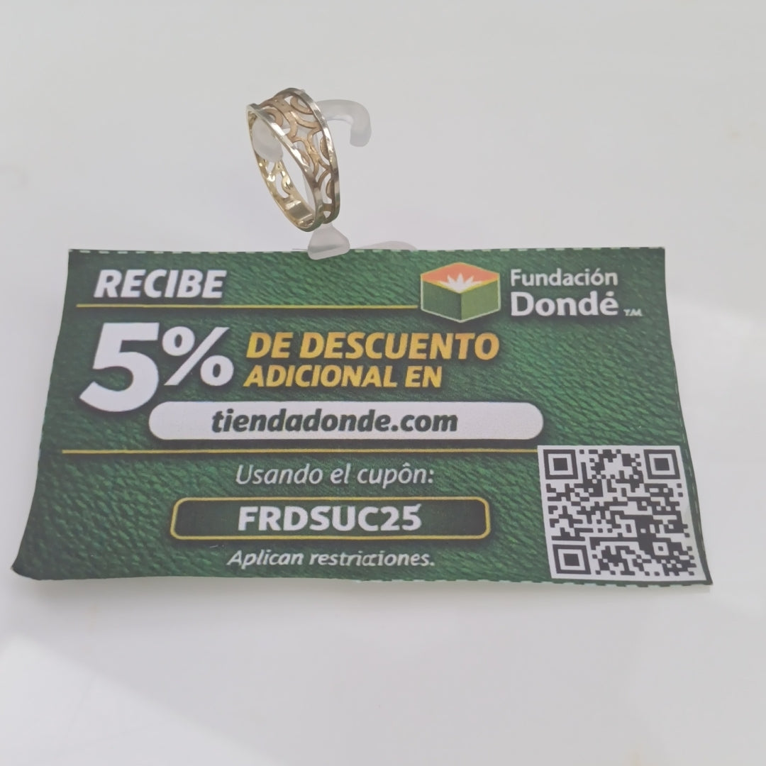 ANILLITO ORO 14 K 1.4 GRMS (SEMINUEVO)