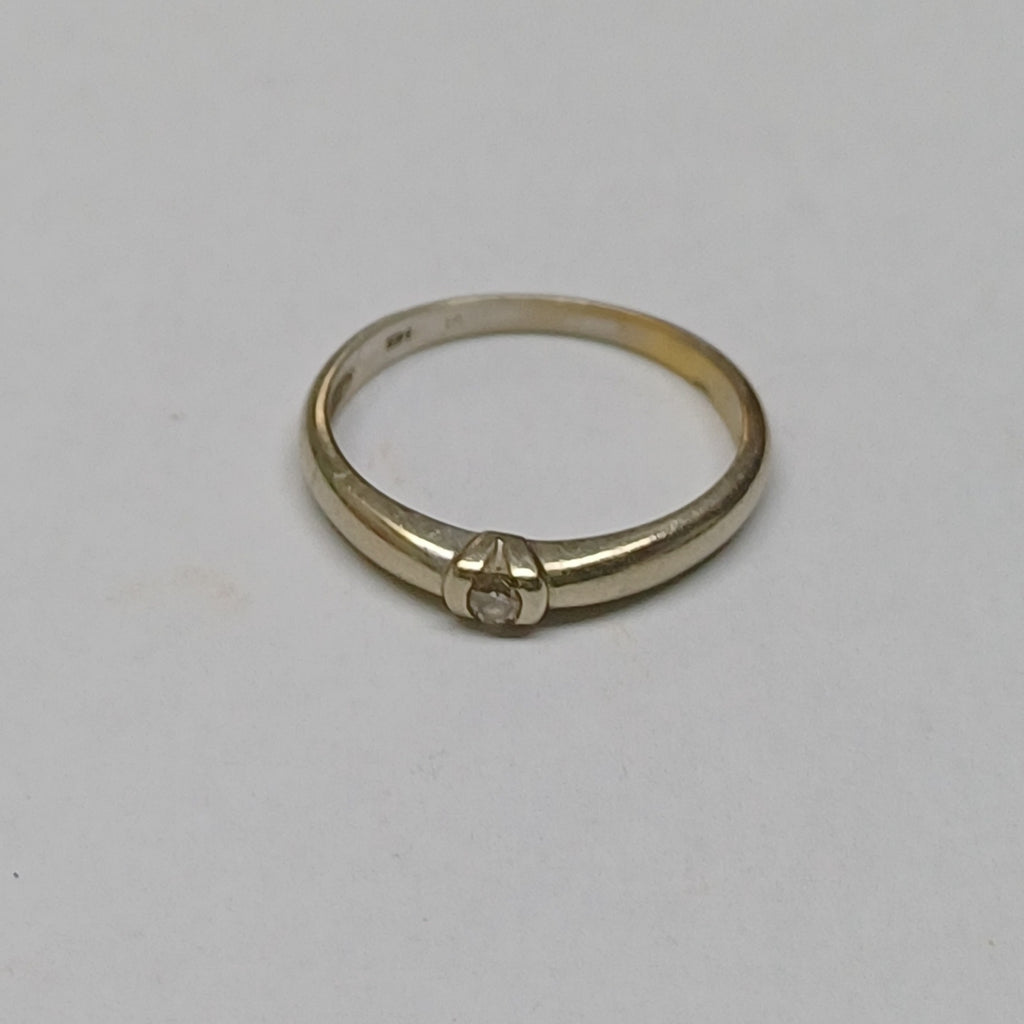 ANILLITO ORO, RODIADO 14 K 1.9 GRMS (SEMINUEVO)