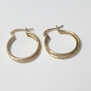 ARRACADAS PAR ORO 14 K 3.5 GRMS (SEMINUEVO)