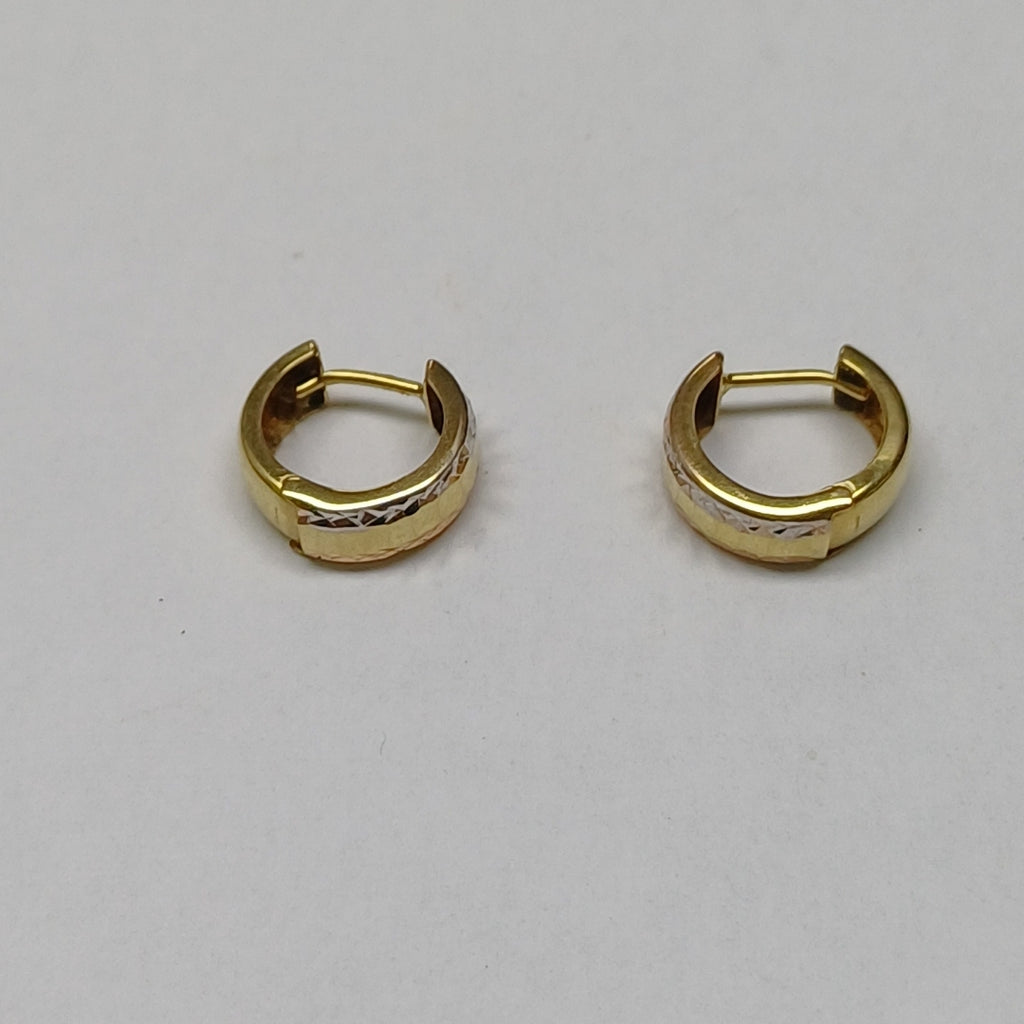 ARRACADAS PAR ORO 14 K 1.3 GRMS (SEMINUEVO)