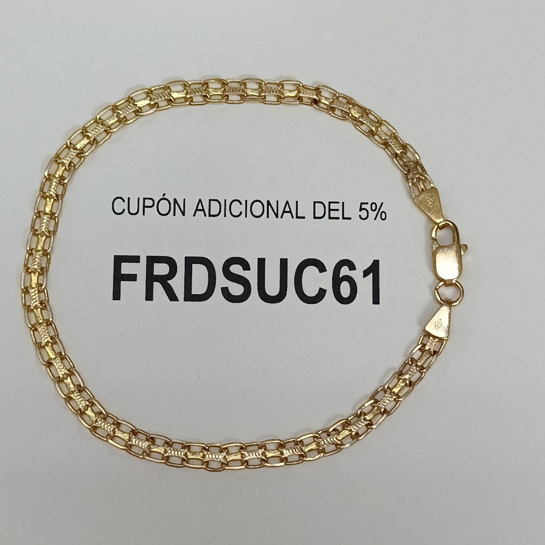PULSERA ORO 14 K 5.5 GRMS (SEMINUEVO)