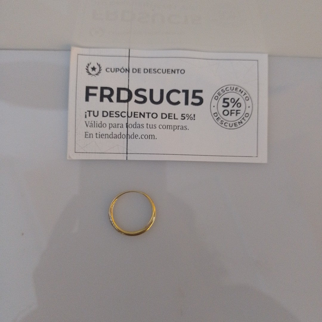 ANILLITO ORO 14 K 1.6 GRMS (SEMINUEVO)