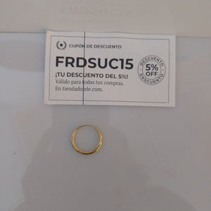 ANILLITO ORO 14 K 1.6 GRMS (SEMINUEVO)