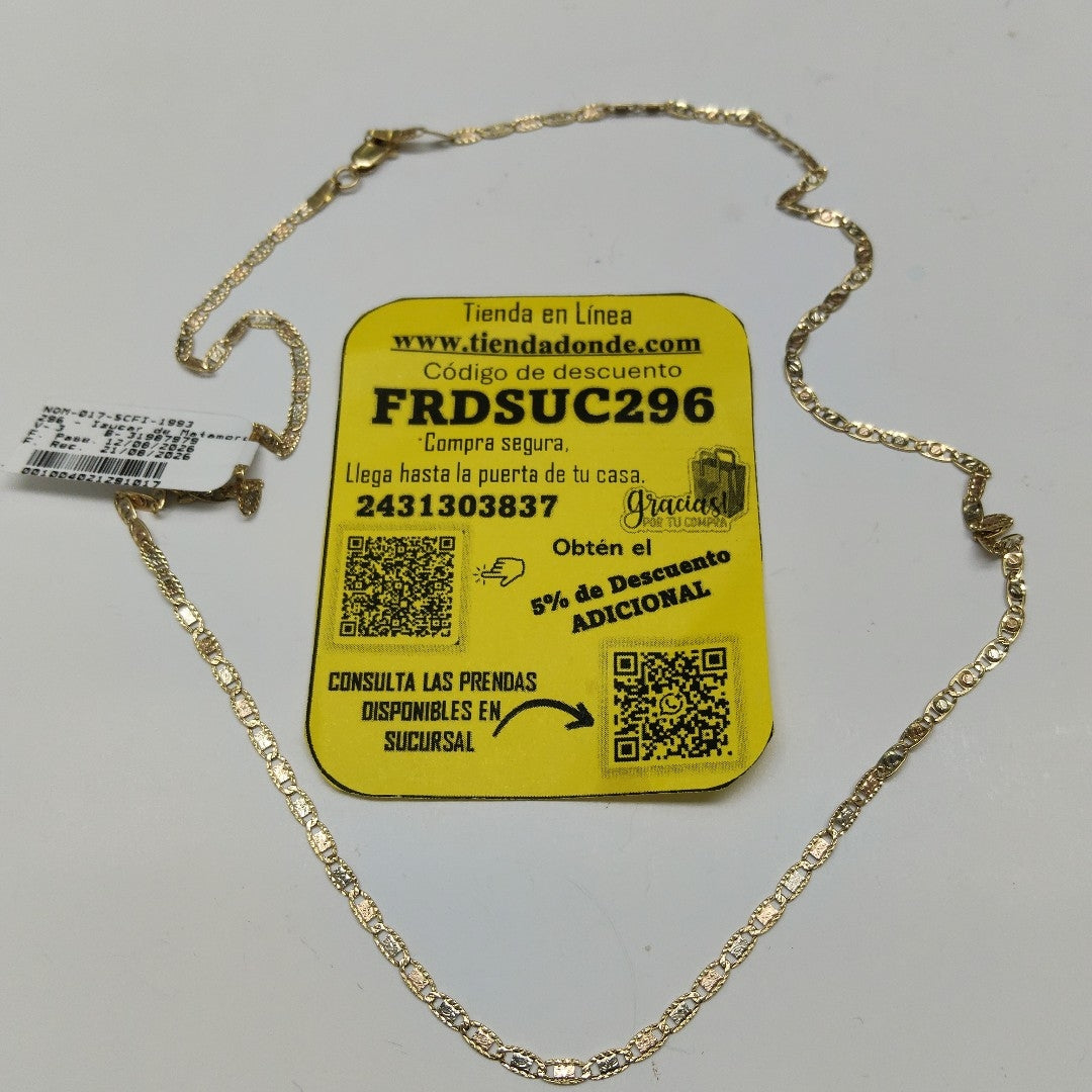 CADENA ORO 14 K 4.8 GRMS (SEMINUEVO)