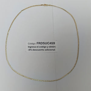 CADENA BARBADA 14K 55 CM 5.1 GR (NUEVO)