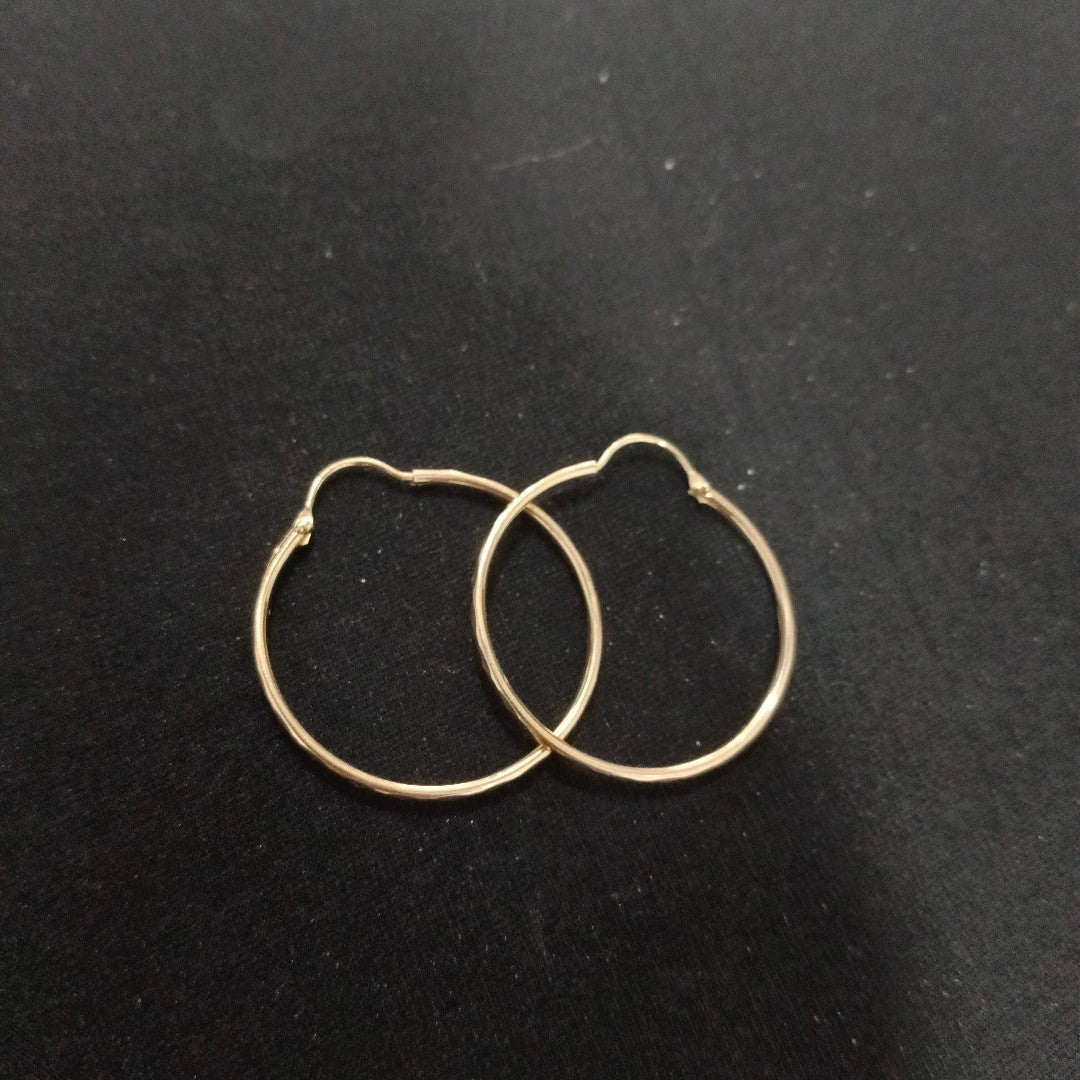 ARRACADAS PAR ORO 14 K 1.6 GRMS (SEMINUEVO)