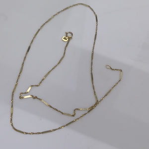 CADENA ORO 14 K 1.3 GRMS (SEMINUEVO)