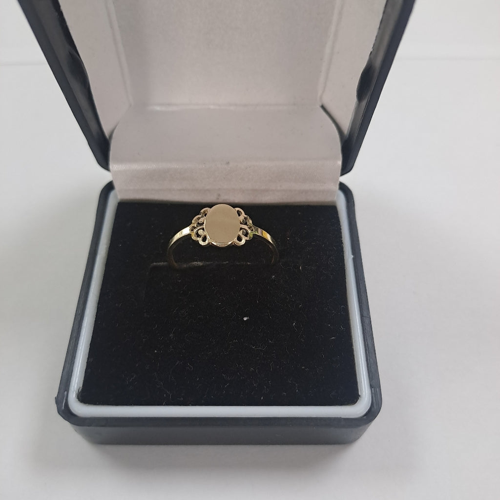 ANILLOS ANILLITO 10K TALLA 9 1 GR (NUEVO)