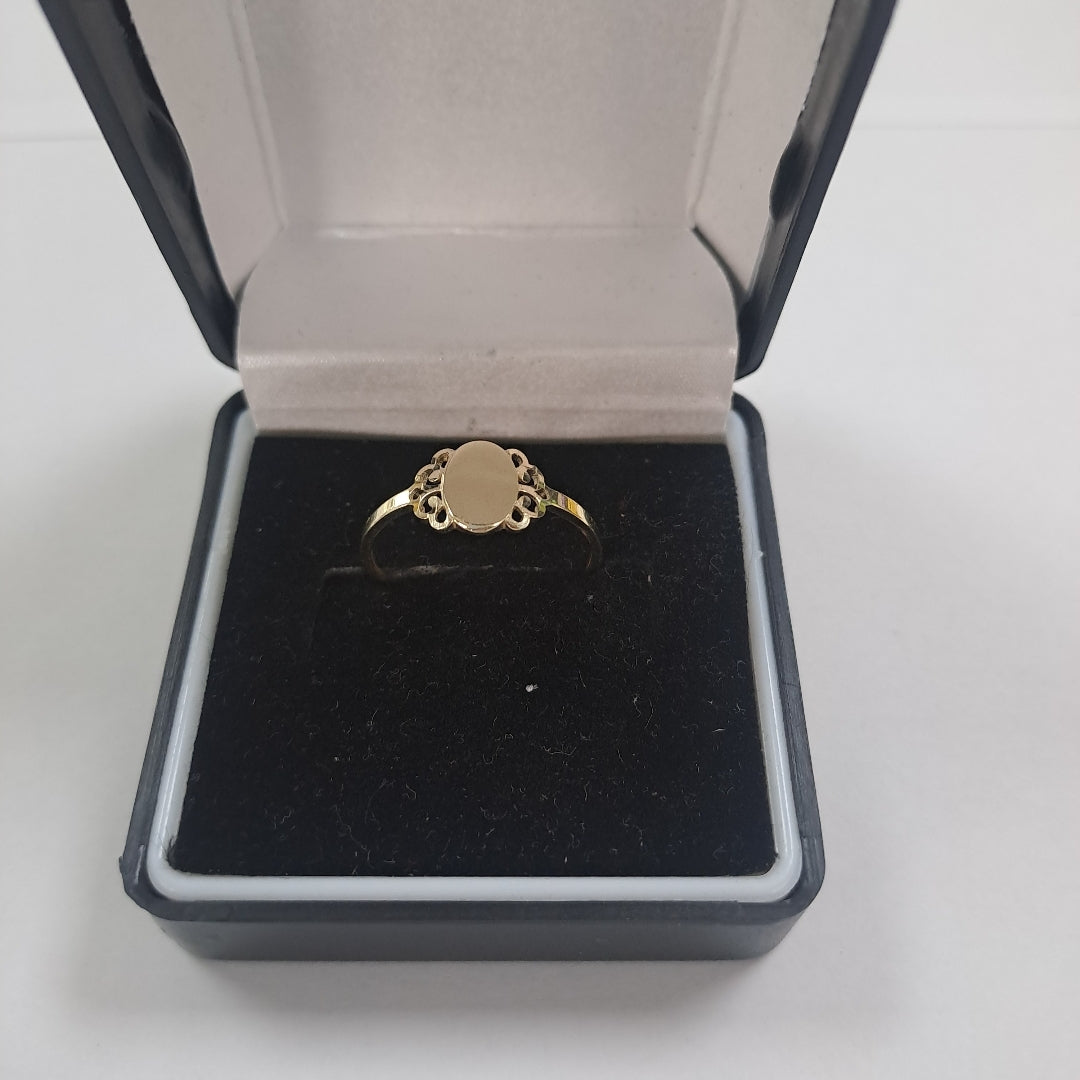 ANILLOS ANILLITO 10K TALLA 9 1 GR (NUEVO)