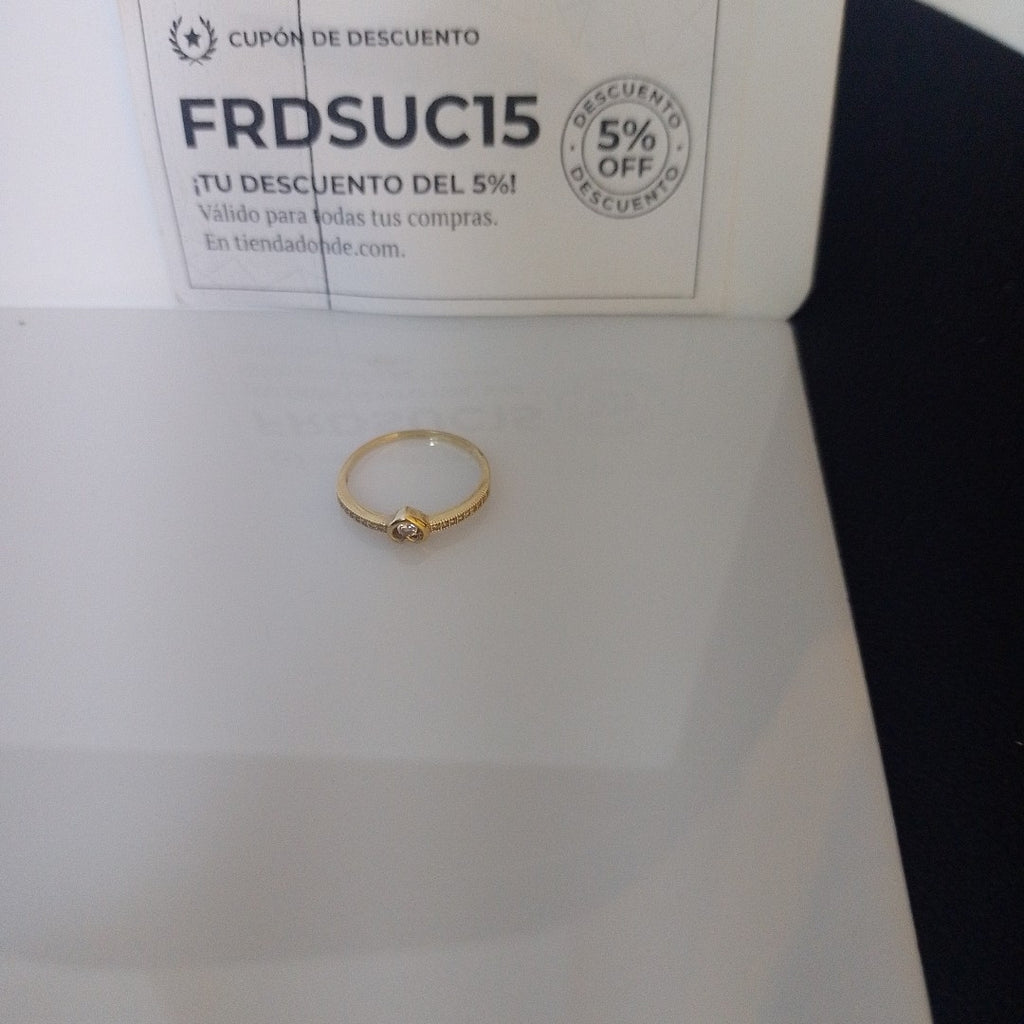 ANILLITO ORO 14 K 1.3 GRMS (SEMINUEVO)