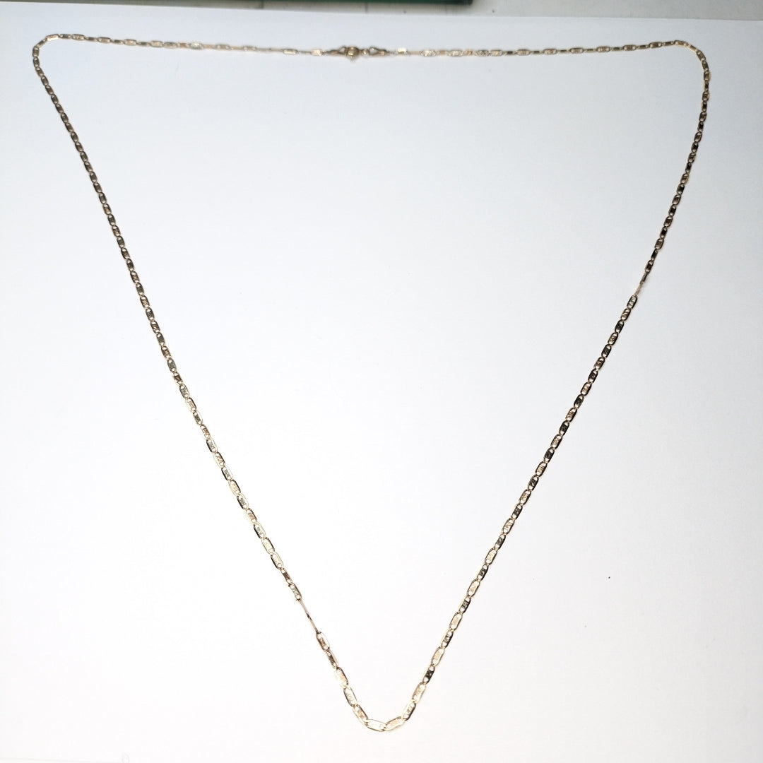CADENA ORO 14 K 3.5 GRMS (SEMINUEVO)