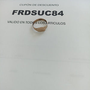 ANILLO ORO 8 K 1.3 GRMS (SEMINUEVO)
