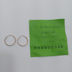 ARRACADAS PAR ORO 10 K 0.9 GRMS (SEMINUEVO)