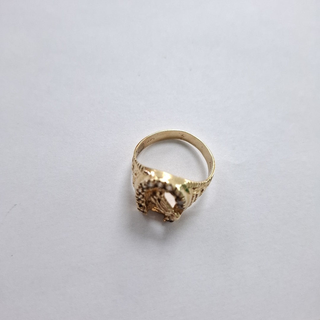 ANILLO ORO 14 K 5,50 GRMS (SEMINUEVO)