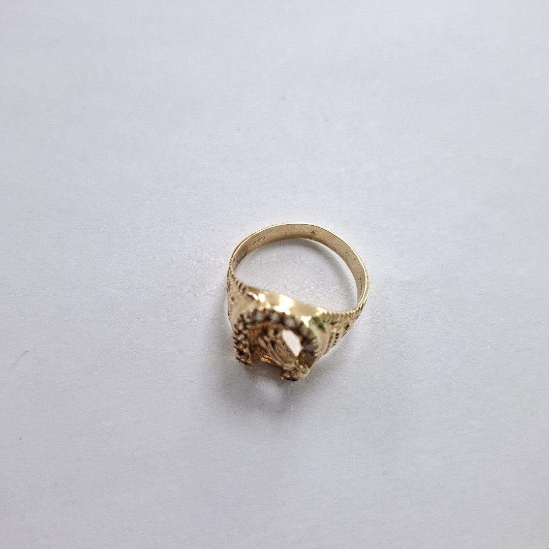 ANILLO ORO 14 K 5,50 GRMS (SEMINUEVO)