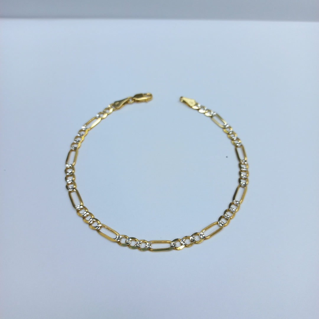 PULSERA 3X1 14K 21 CM 4.6 GR (NUEVO)