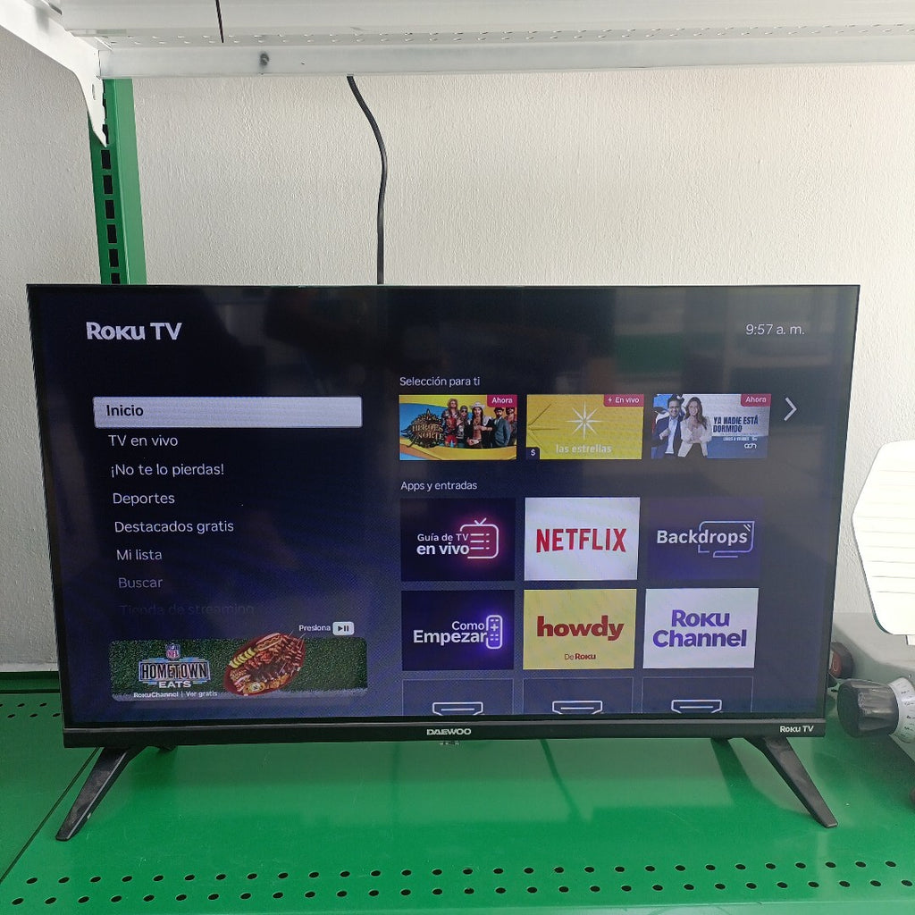 PANTALLA DAEWOO DAW32R 32" LED HD (SEMINUEVO)