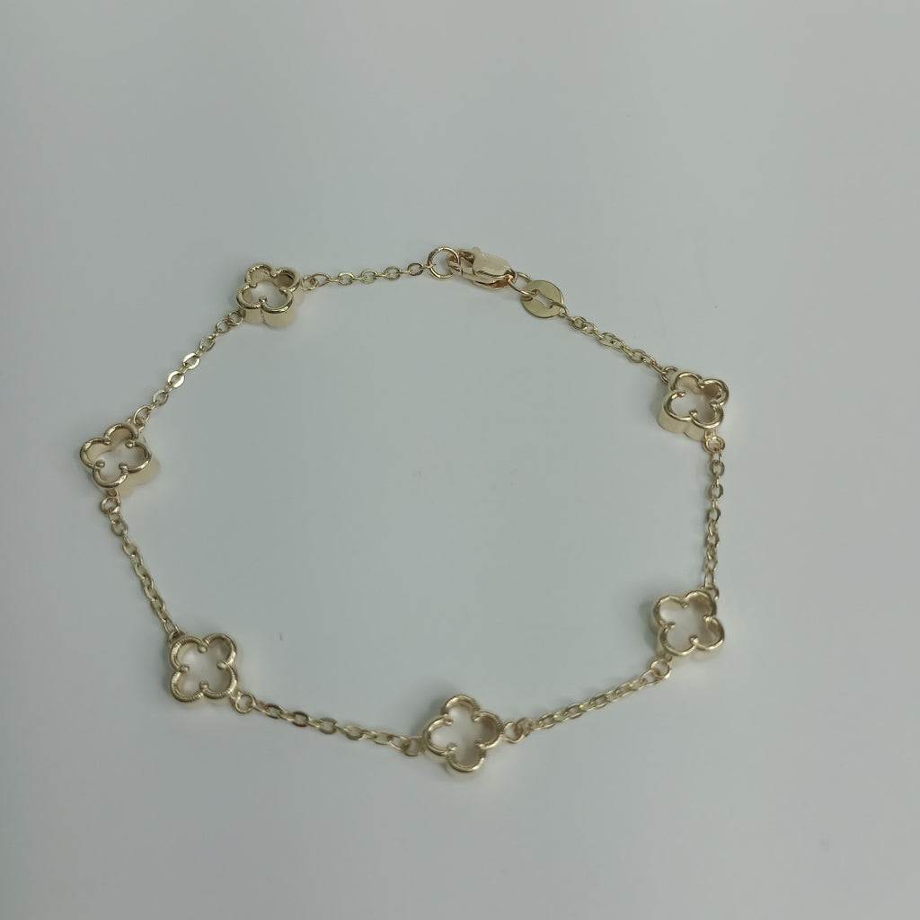 PULSERA ESPECIAL 14K 18 CM 4.2 GR (NUEVO)