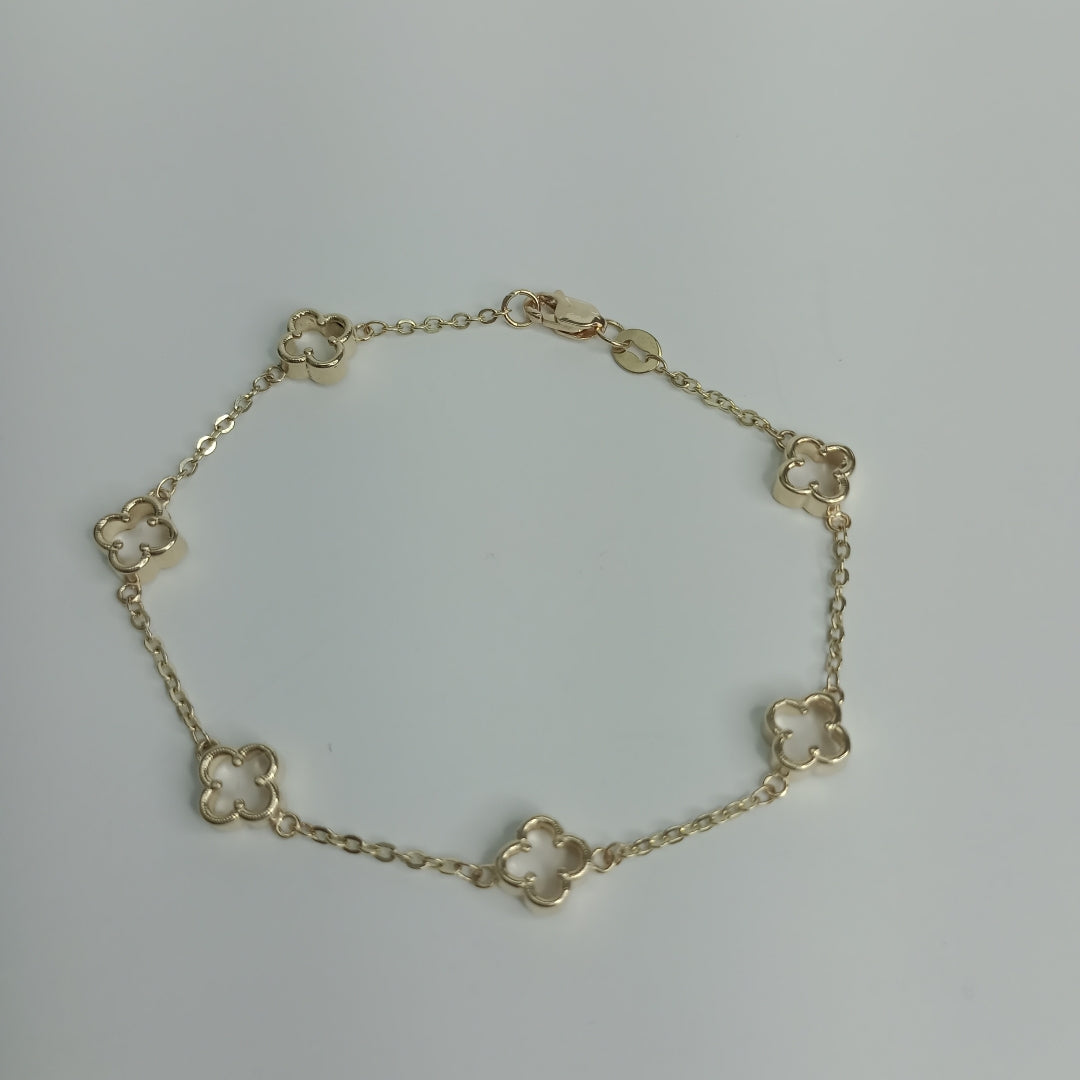 PULSERA ESPECIAL 14K 18 CM 4.2 GR (NUEVO)