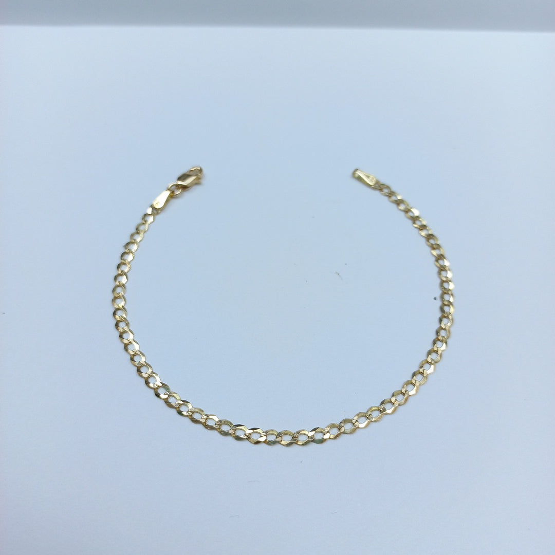 PULSERA BARBADA 14K 18 CM 1.9 GR (NUEVO)