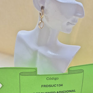 ARETES PAR ORO 10 K 1.6 GRMS (SEMINUEVO)