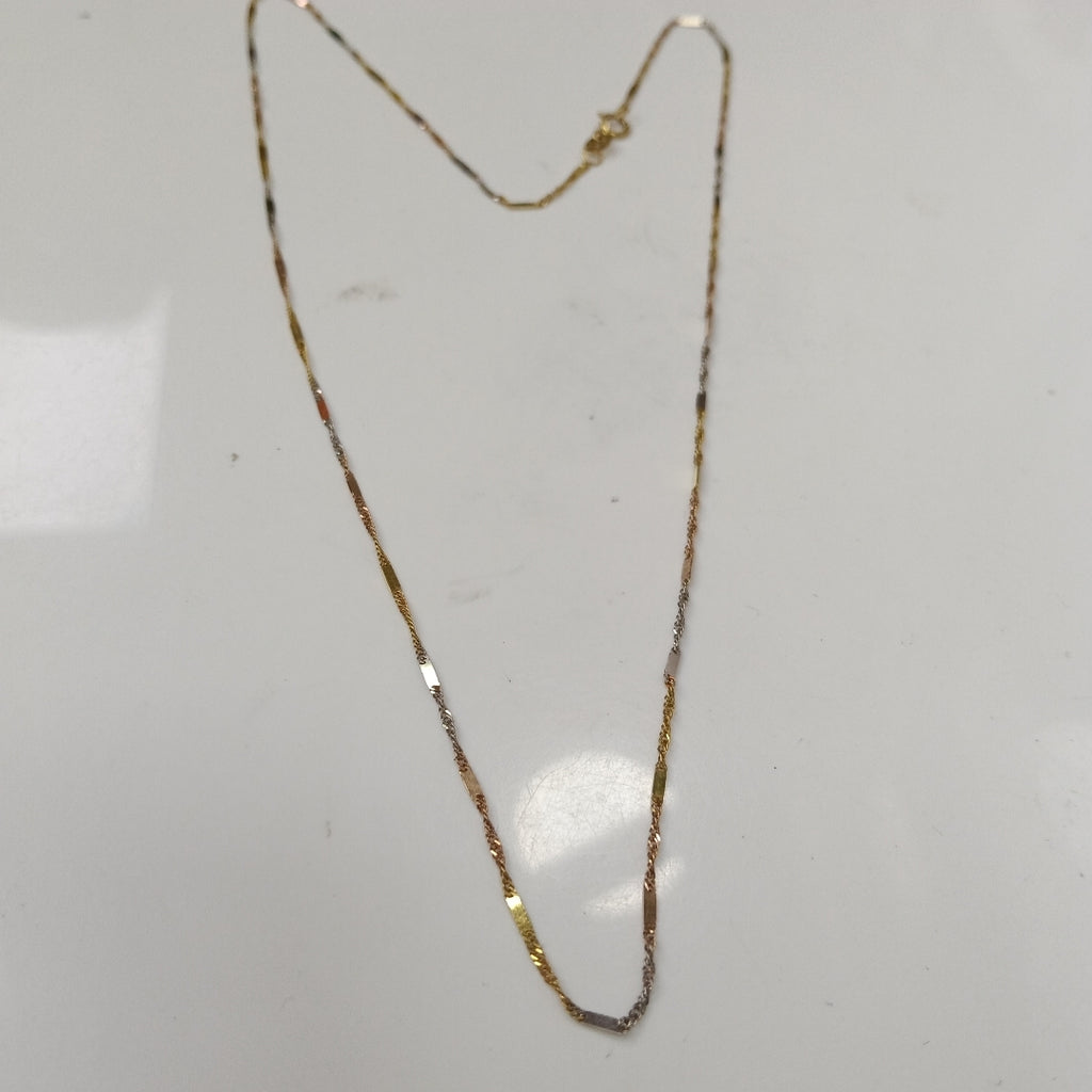CADENA ORO 14 K 1,80 GRMS (SEMINUEVO)
