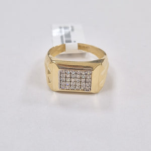 ANILLO C CIRCONIAS 14K 11.5 TALLA 6.6 GR (NUEVO)