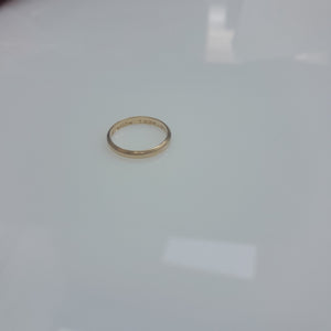 ARGOLLA ORO 14 K 1.8 GRMS (SEMINUEVO)