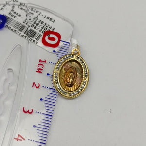 MEDALLA RELIGIOSA ORO 8 K 1.2 GRMS (SEMINUEVO)