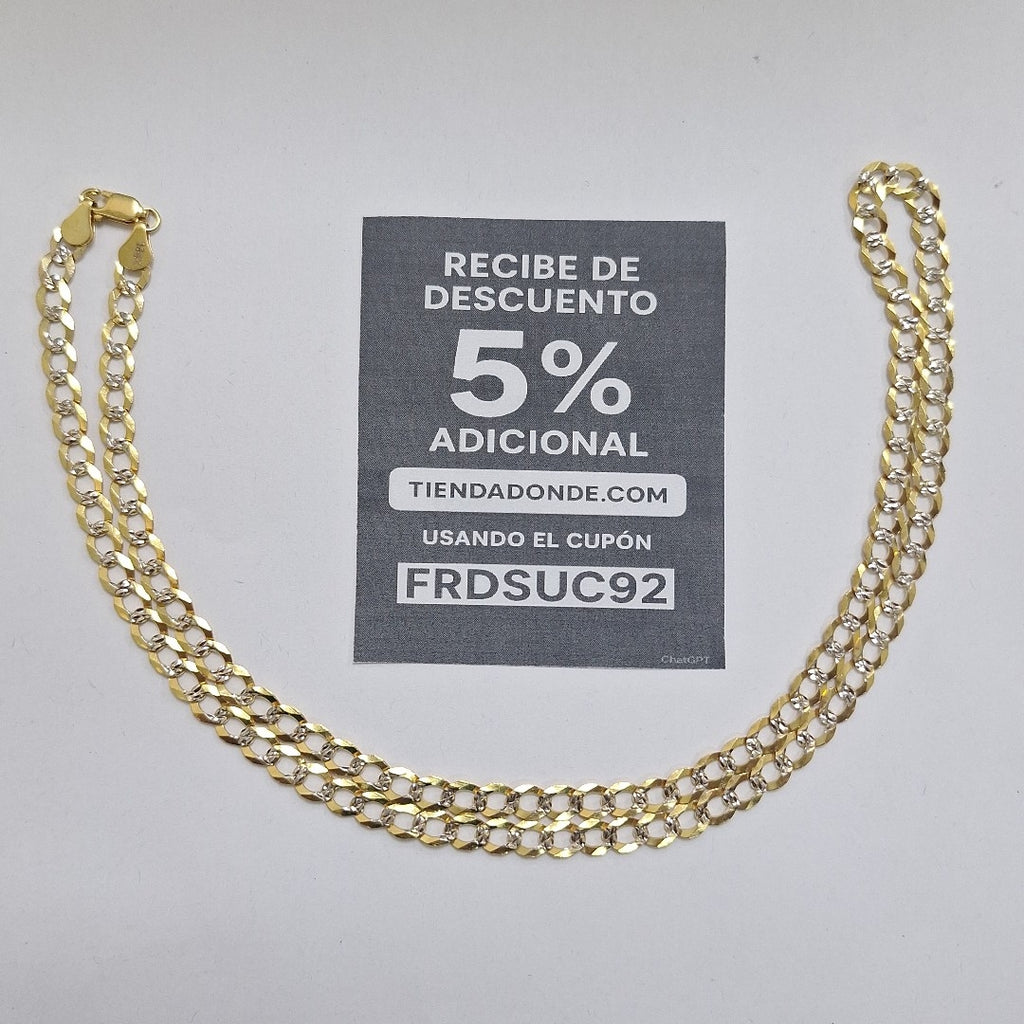 CADENA ESLABONES 14K 60 CM 17 GR (NUEVO)