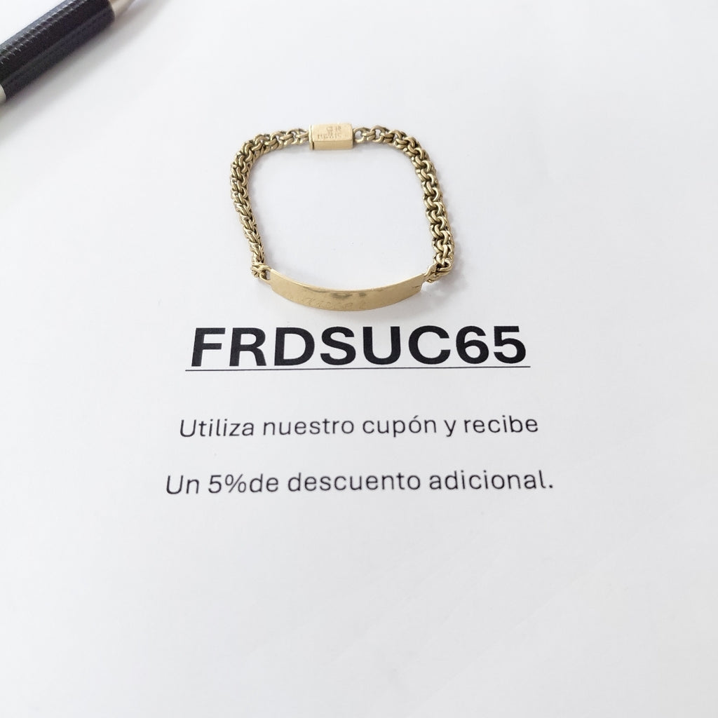 ESCLAVA ORO 14 K 5,60 GRMS (SEMINUEVO)