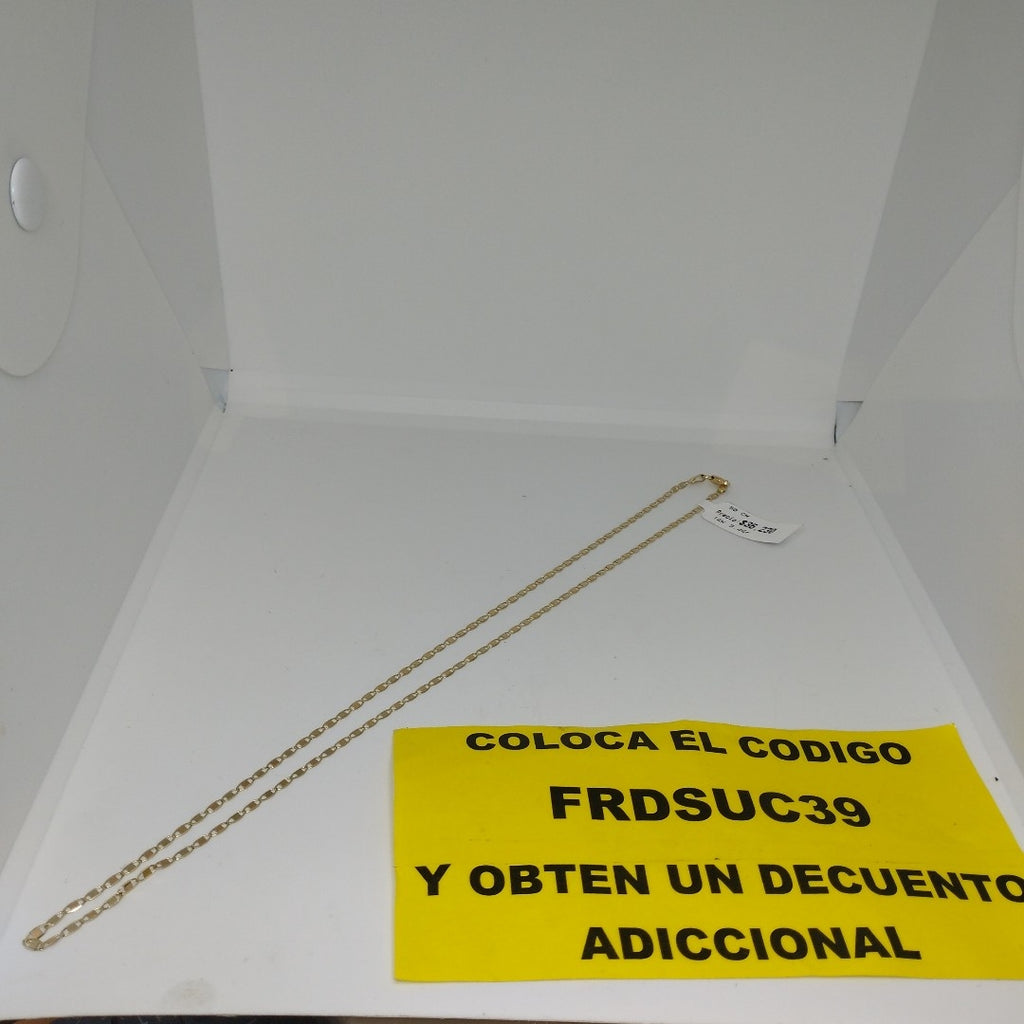 CADENA GUCHI 14K 50 CM 3.4 GR (NUEVO)